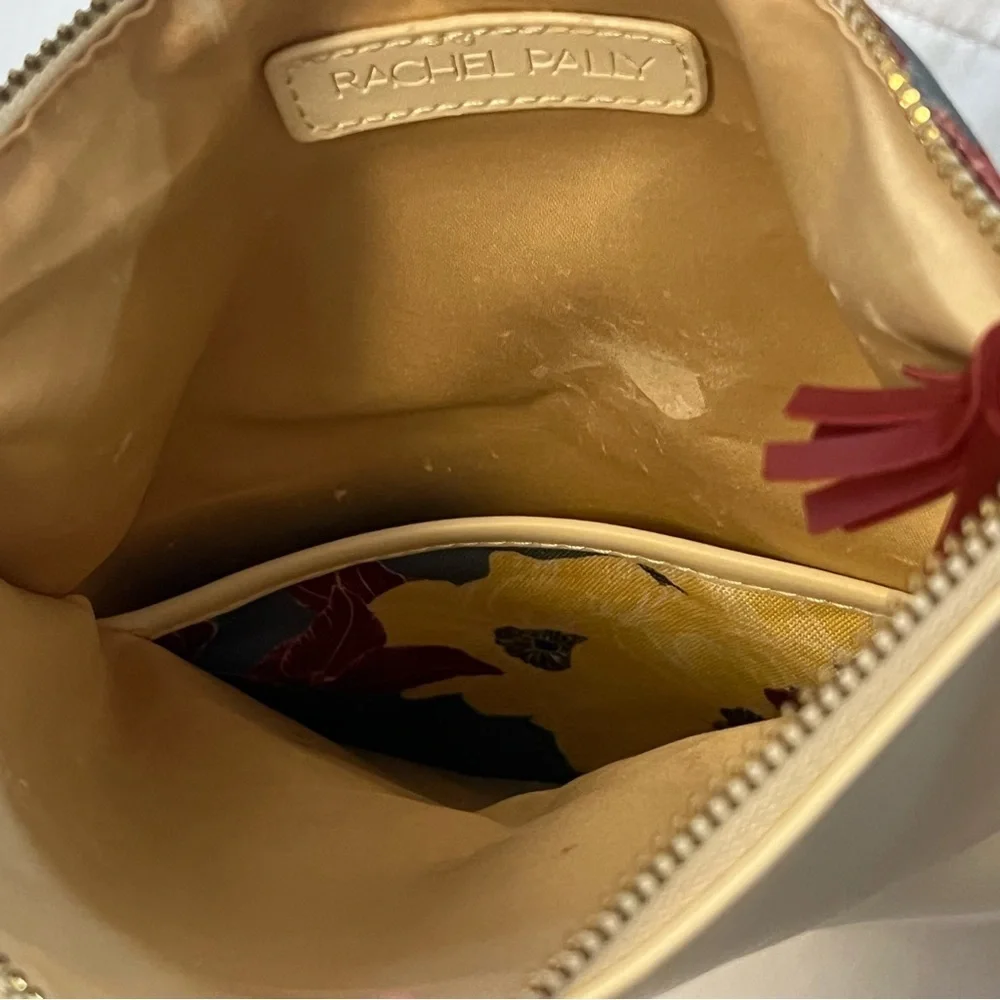 Rachel Pally Reversible Zahara Clutch Bag Floral Bloom Clutch, Fold-Over Tassel